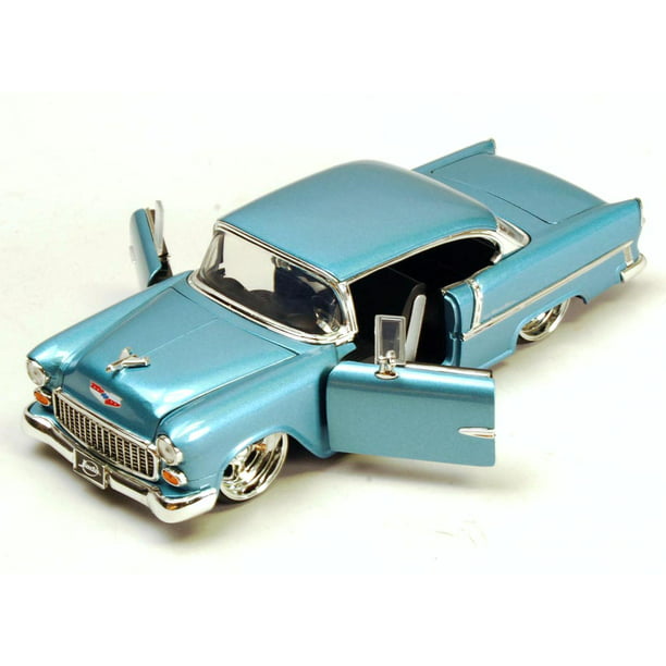 1953 Chevy Bel Air Die-cast Car 1:24 Jada Toys Showroom 8 inch GREEN White Walls